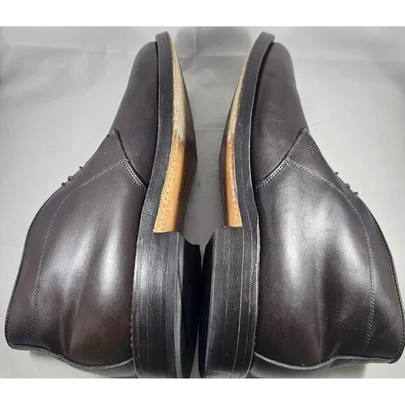 Allen Edmonds Men\'s Chukka Bur  Boots BUR CRDUN Leather Shoes Size 5.5E Allen Edmonds E Width Boots for Men | eBay main image 4
